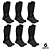 Meião Umbro Adulto Promo 2º L. Tam 39/43 PRETO - PACK COM 6 PARES - Imagem 1