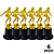Trofeu de Futebol 16cm Base Redonda AX  472 - PACK COM 6 - Imagem 1