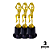 Troféu de Basquete 19cm Base Redonda AX  Y250 - PACK COM 3 - Imagem 1