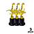 Troféu de GOL DE BICICLETA 18cm Base Redonda AX PROMO - PACK COM 3 - Imagem 1