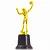 Troféu de Vôlei 18,5cm BASE REDONDA AX PROMO  Y248 - PACK COM  3 - Imagem 5