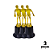 Troféu de Tênis de Mesa 16,5cm BASE REDONDA AX Y254 - PACK COM 3 - Imagem 1