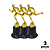 Troféu de Corrida Atletismo 17,5cm Base Redonda AX  Y251 - PACK COM 3 - Imagem 1