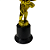 Troféu de Judô 19cm Giro Luta Dupla BASE REDONDA AX PROMO  832 - PACK COM 6 - Imagem 5