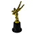 Troféu de Judô 19cm Giro Luta Dupla BASE REDONDA AX PROMO  832 - PACK COM 3 - Imagem 4