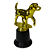 Troféu de Cachorro Cão Pet 14,5cm BASE REDONDA AX PROMO  829 - PACK COM 6 - Imagem 2