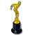Troféu de NATAÇÃO 17cm Base Redonda AX 473 Y261 - PACK COM 6 - Imagem 2