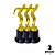 Troféu de NATAÇÃO 17cm Base Redonda AX 473 Y261 - PACK COM 3 - Imagem 1