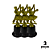 Troféu de Dança Casal 18cm BASE REDONDA AX  826 - PACK COM 3 - Imagem 1