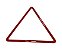 Triangulo AX Agilidade Para Treino 48cm - 667 - PACK COM 10 - Vermelho - Imagem 3