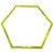 Hexagono AX Agilidade Para Treino 60cm 669 Amarelo - PACK COM 10 - Imagem 3