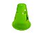 Mini Cone SLALOM Skate e Patins 8cm Flexivel AX Verde 678 - PACK COM 30 pçs (10 Cada Cor) - Imagem 2