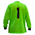 Jogo de Camisa AX Esportes Laranja com Preto  - 7+1 Numeradas - Imagem 3