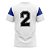 Jogo de Camisa AX Esportes Branco com Royal  - 7+1 Numeradas - Imagem 2