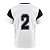 Jogo de Camisa AX Esportes Branco com Preto  - 7+1 Numeradas - Imagem 2