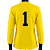Jogo de Camisa AX Esportes Preto com Celeste - 10+1 Numeradas - Imagem 4