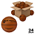Bola Basquete AX Mirim Infantil TAM 5 Oficial PROMO 701 - CAIXA COM 24 - Imagem 1