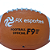 Bola Futebol Americano Marrom Adulto Oficial Tam 9 AX 708 - CAIXA COM 24 - Imagem 6