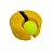 Bola Tenis Rebote Base Peso Treino - 089 - Imagem 3