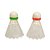 Peteca Badmington Nylon Branca c/ 2 Pçs A-B300  Action - 091 - Imagem 1