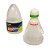 Peteca Badmington Nylon Branca c/ 2 Pçs A-B300  Action - 091 - Imagem 3