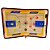 Quadro Tático Basquete Magnética c/12 Imãs Caneta e Estojo COACH - 057 - Imagem 1