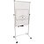 Quadro Tático Piso Vertical Giratório c/ Caneta e 26 Imãs 90x60 - 046 - Imagem 2