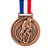 Medalha Ciclismo Bronze AX 65mm - 982 - Imagem 1