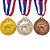 Medalha Cachorro Ouro AX 50mm Pet- 981 - Imagem 2