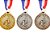 Medalha Moto Ouro AX 50mm - 981 - Imagem 2
