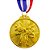 Medalha Taekwondo Ouro AX 65mm - 982 - Imagem 1