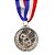 Medalha Ginástica GR Prata AX 50mm - 980 - Imagem 1