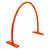 Barreira Agilidade AX Curvada 55x65cm Laranja - 030 - Imagem 1