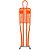 Base  Estaca ou Boneco Furo 25mm Melálico 51x51cm  AX Esportes - 032 - Imagem 3