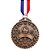 Kit 3 Medalhas Honra ao Mérito Tocha e Faixa AX 65mm Ouro Prata Bronze (1 de Cada) 983 - Imagem 4