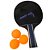 Raquete Tênis de Mesa PRO Super Kit c/ 2 Raq. + 03 Bolinhas 3 Estrelas AX ESPORTES - 112 - Imagem 4