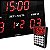 Placar Poliesportivo Eletrônico de LED - 42 x 25 x 4 cm; - Imagem 2