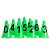10 Cones NUMERADOS 24cm p/ Treinamento AX Esportes Limão - Imagem 1