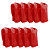 Coletes INFANTIL Esportivo AX - Vermelho - PACK COM 10 - Imagem 1