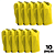 Coletes Adulto AX Esportes - Amarelo - PACK COM 10 - Imagem 1