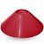 Posicioner AX Esportes (Pratinho) Treinamento VERMELHO - PACK COM 10 - Imagem 3