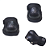 Kit Proteção Infantil c/ Joelheira Cotoveleira e Protetor Punho - Preto - Imagem 3