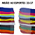 Meião de Futebol AX Esportes Cor Vermelha - PACK C/ 12 PARES - Imagem 5