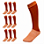 Meião de Futebol AX Esportes Cor Laranja - PACK C/ 12 PARES - Imagem 1