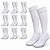 Kit Meião de Futebol AX Esportes Cor Branca - PACK C/ 12 PARES - Imagem 1