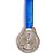 Medalha AX Esportes 30mm Honra ao Mérito Prateada - FA465-429 (Pç) - Imagem 1