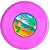 Frisbee AX Esportes Plástico 25 Cm Rosa - Y302 - Imagem 1