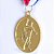 Medalha AX Esportes 50mm Handebol Dourada - Y223 - Imagem 2