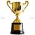 Troféu (Taça) Piazza 62cm - Ouro - 851/D - Imagem 1