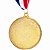 Medalha Gigante AX Esportes 64mm Futebol Alto Relevo 3D Dourada - FA489/433 (Pç) - Imagem 5
